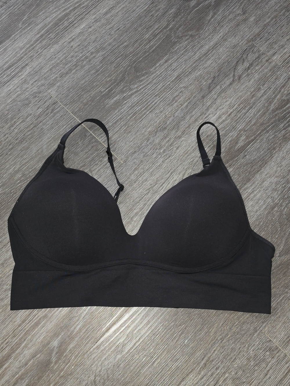 Maidenform Black Seamless Padded Bralette